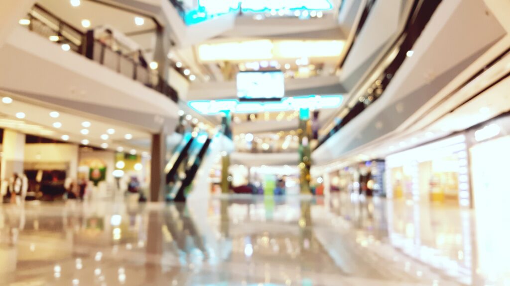 Blurred Mall