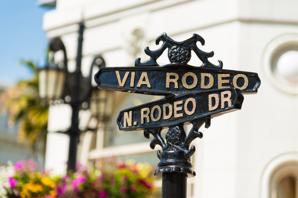 Car accidents in Beverly Hills - Rodeo Drive