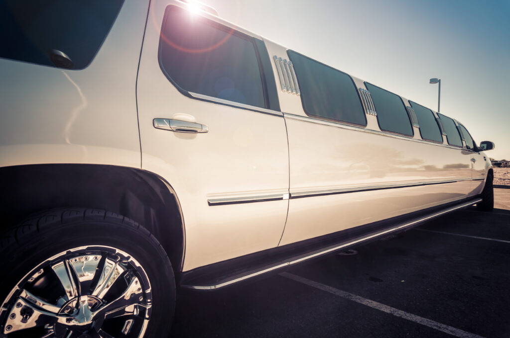 A limousine accident could injure passengers
