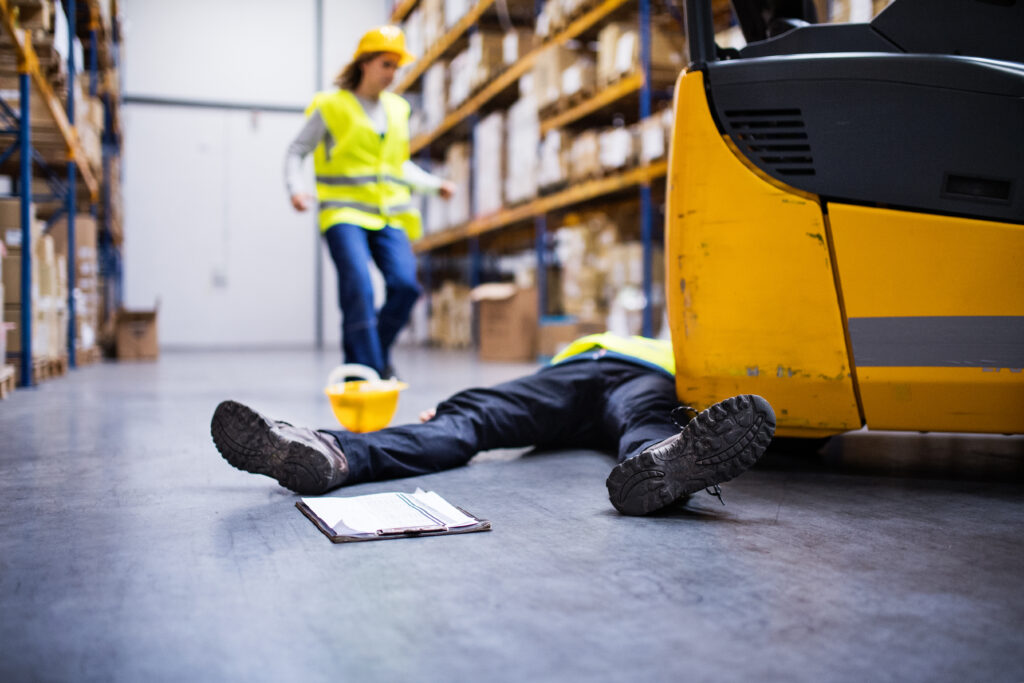Injuries from forklift accidents can be life-threatening
